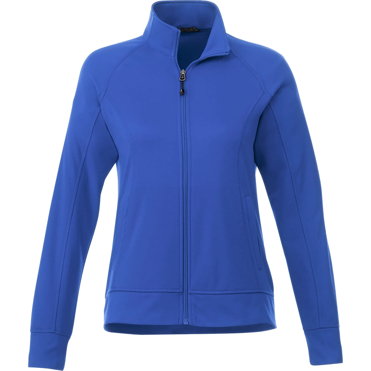 Okapi Performance Full Zip Knit Jacket for Women Debossing - Olympic Blue - Front