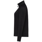 Okapi Performance Full Zip Knit Jacket for Women Embroidery - Black - Left Side