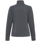 Okapi Performance Full Zip Knit Jacket for Women Transfer - Grey Storm - Back