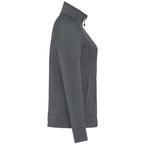 Okapi Performance Full Zip Knit Jacket for Women Transfer - Grey Storm - Right Side