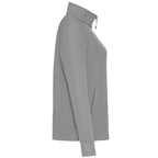 Okapi Performance Full Zip Knit Jacket for Women Transfer - Heather Grey - Right Side