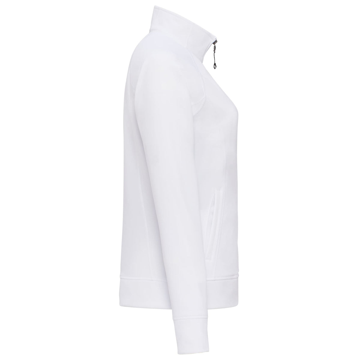 Okapi Performance Full Zip Knit Jacket for Women Transfer - White - Right Side