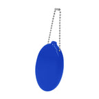 Old School Coin Pouch Keychain That Squeezes - Blue - Back_Angle