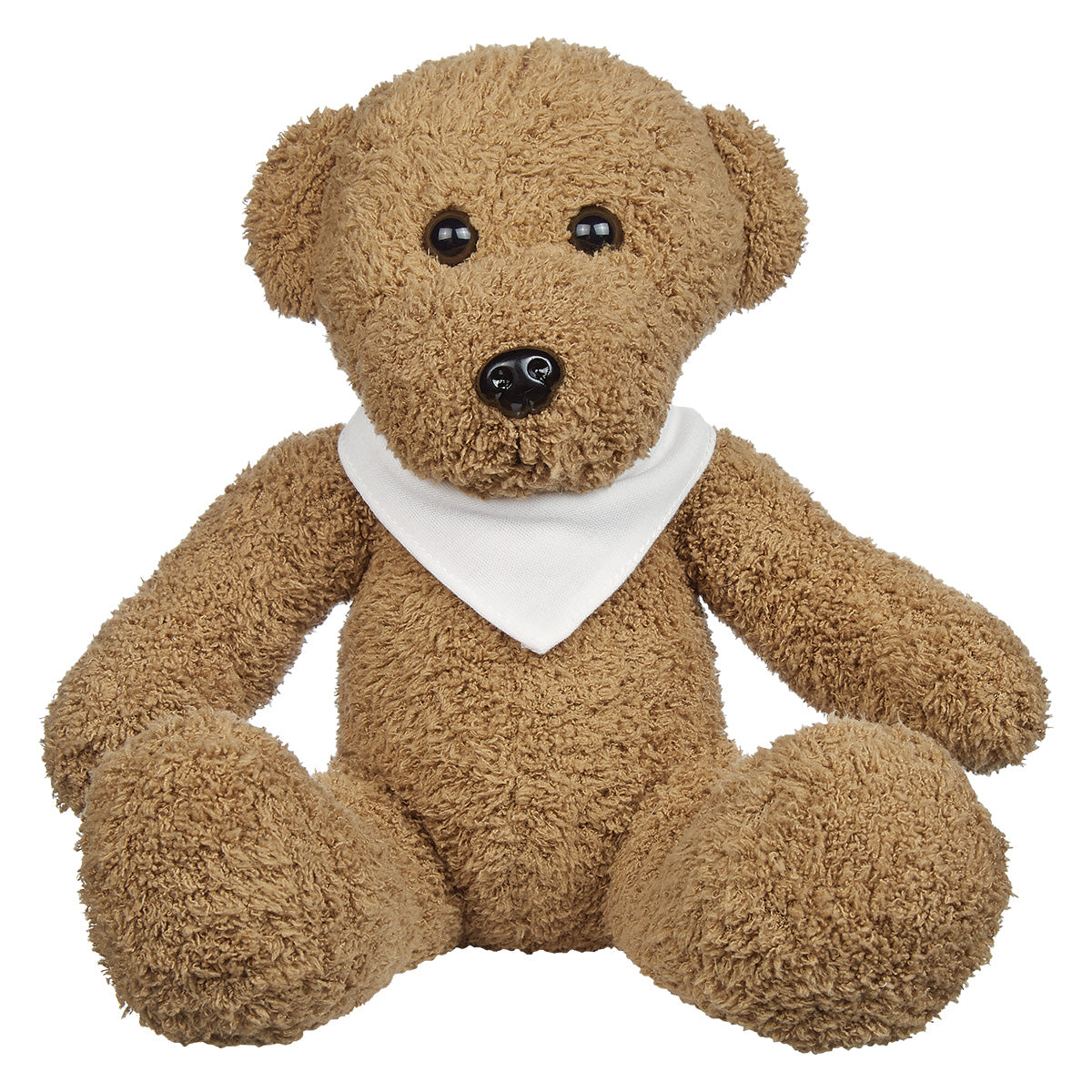 Ole Time Rag Bear Plush Toy, 8.5 Inch - BANDANA