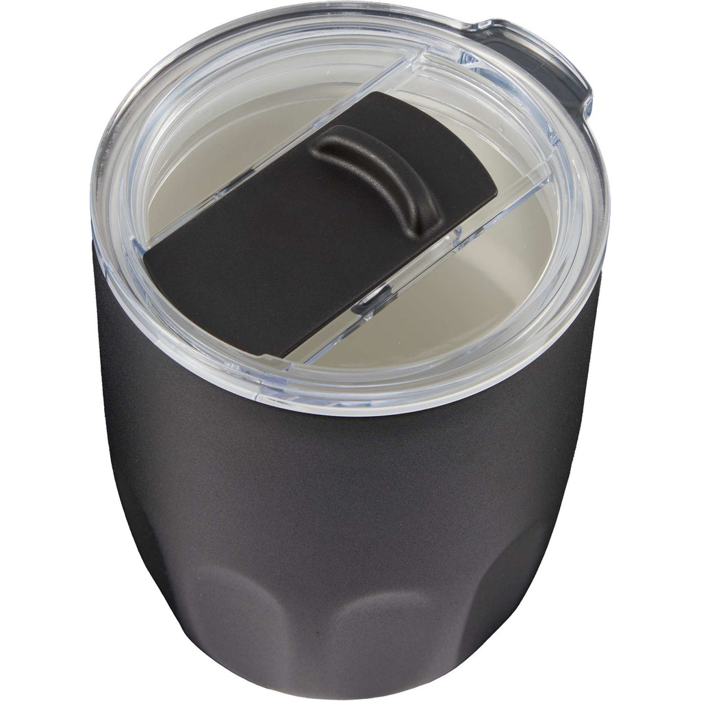 Olla Ceramic Lined Vacuum Coffee Cup, 10 oz Laser Engraving - Black - Detail 3