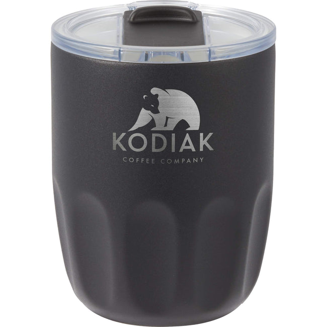 Olla Ceramic Lined Vacuum Coffee Cup, 10 oz Laser Engraving