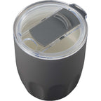 Olla Ceramic Lined Vacuum Coffee Cup, 10 oz Laser Engraving - Charcoal - Detail 2