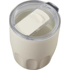 Olla Ceramic Lined Vacuum Coffee Cup, 10 oz Laser Engraving - Cream - Detail 3