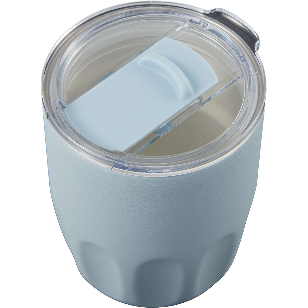 Olla Ceramic Lined Vacuum Coffee Cup, 10 oz Laser Engraving - Light Blue - Detail 3