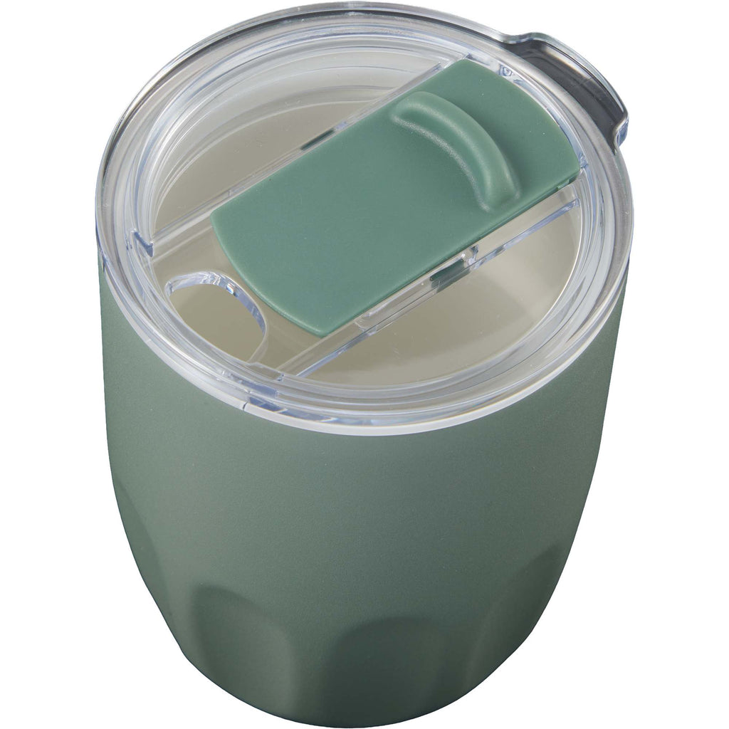 Olla Ceramic Lined Vacuum Coffee Cup, 10 oz Laser Engraving - Sage - Detail 2