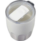 Olla Ceramic Lined Vacuum Coffee Cup, 10 oz Laser Engraving - White - Detail 3