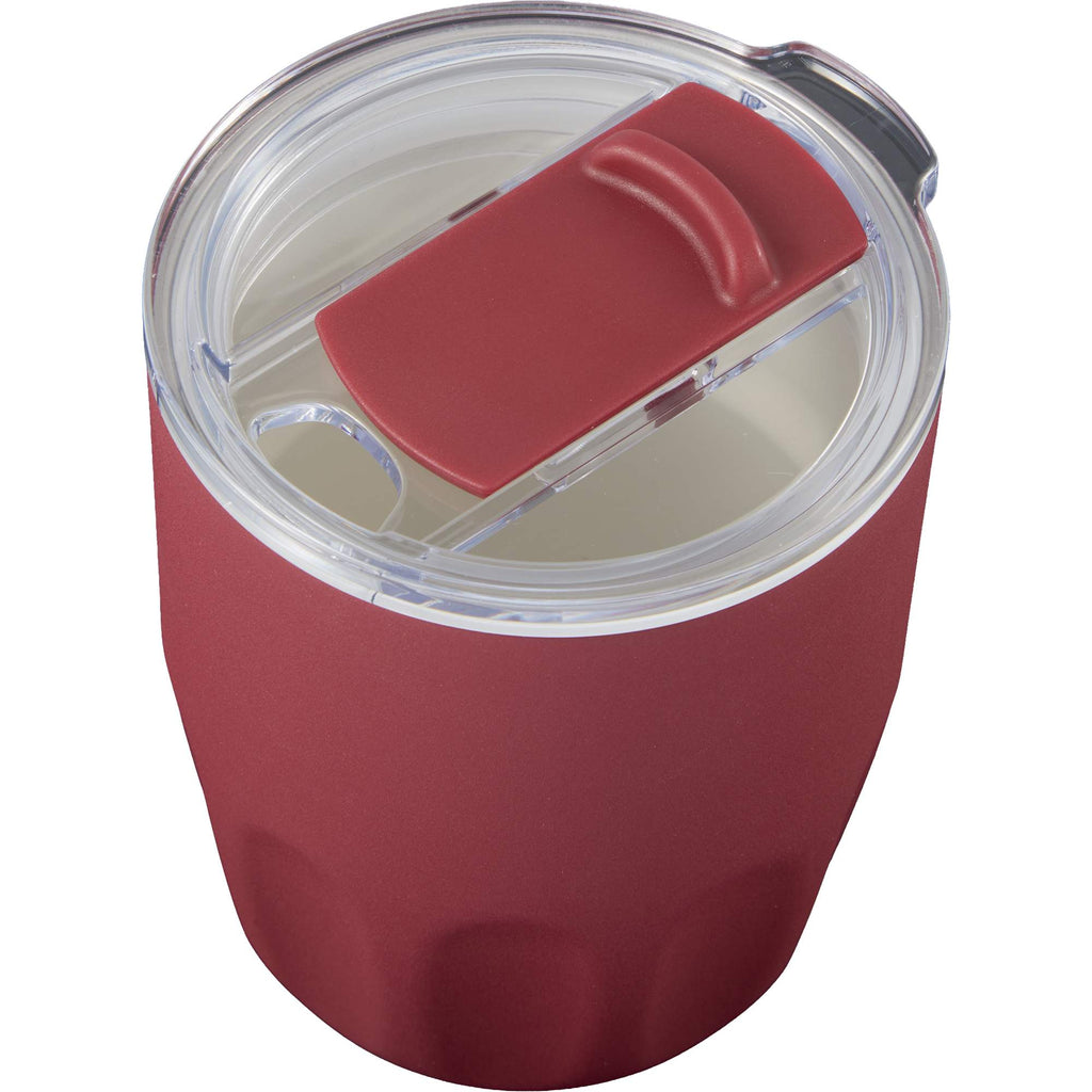 Olla Ceramic Lined Vacuum Coffee Cup, 10 oz - Maroon - Detail 2