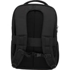 Olympus Recycled Laptop Backpack, 15 Inch Transfer - Black - Back