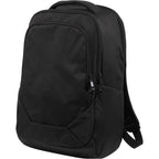Olympus Recycled Laptop Backpack, 15 Inch Transfer - Black - Left Angle