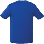 Omi Performance Tech Tee for Men Debossing - New Royal - Back Flat