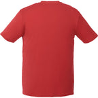 Omi Performance Tech Tee for Men Debossing - Team Red - Back Flat
