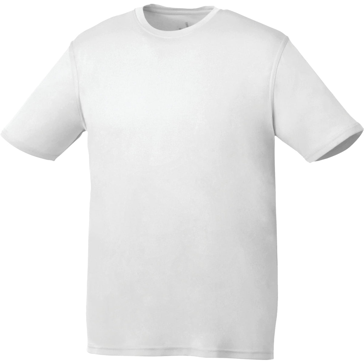 Omi Performance Tech Tee for Men Debossing - White - Front Flat