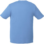 Omi Performance Tech Tee for Men Embroidery - Sky - Back Flat