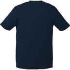 Omi Performance Tech Tee for Men Laser Engraving - Navy - Back Flat