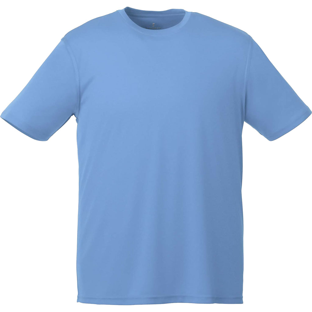 Omi Performance Tech Tee for Men Laser Engraving - Sky - Front