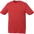 Omi Performance Tech Tee for Men Laser Engraving - Team Red - Front Flat