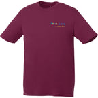Omi Performance Tech Tee for Men Transfer - Maroon - Flat