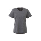 Omi Performance Tech Tee for Women Debossing - Heather Charcoal - Front