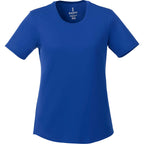 Omi Performance Tech Tee for Women Debossing - New Royal - Front