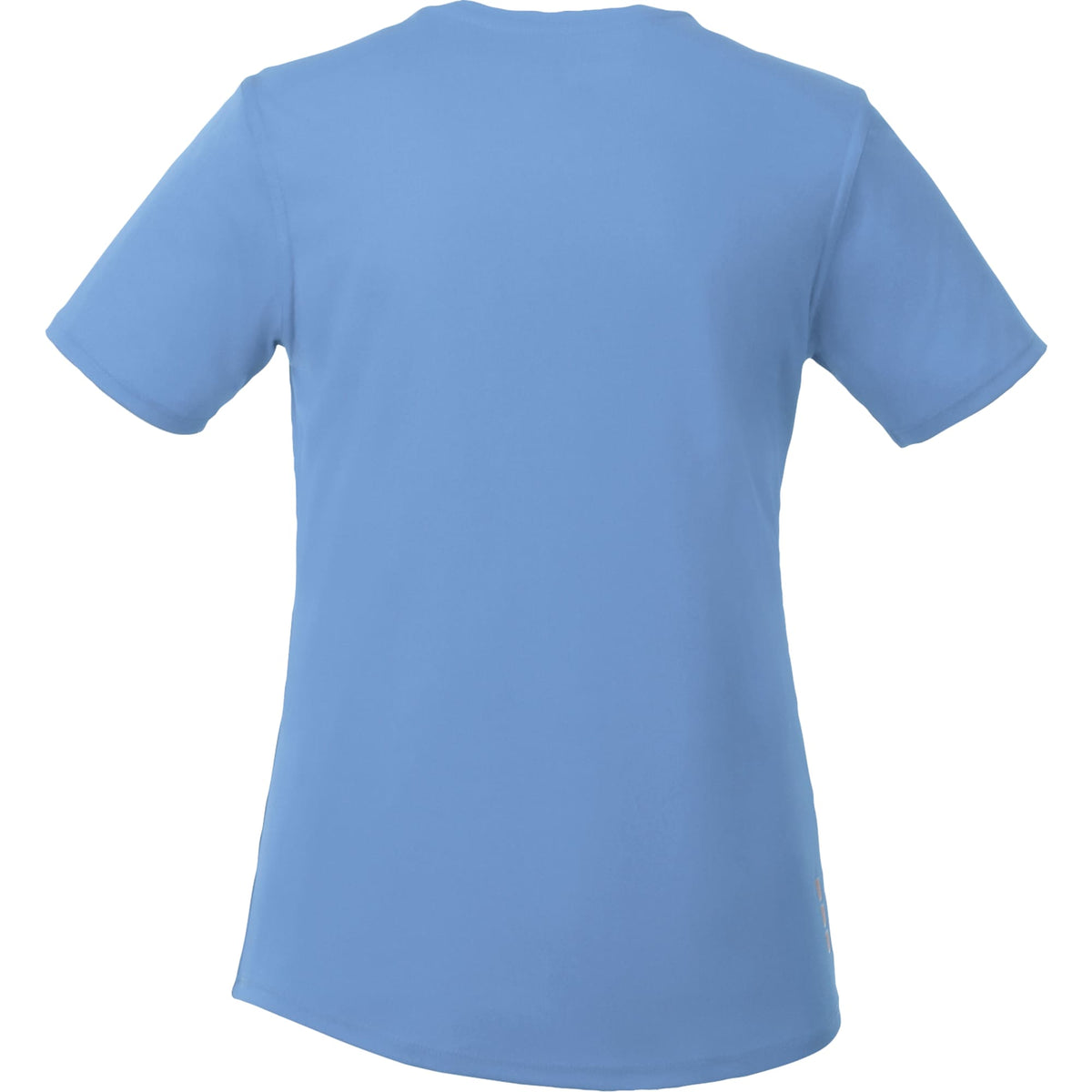 Omi Performance Tech Tee for Women Debossing - Sky - Back Flat
