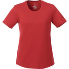 Omi Performance Tech Tee for Women Embroidery - Team Red - Front