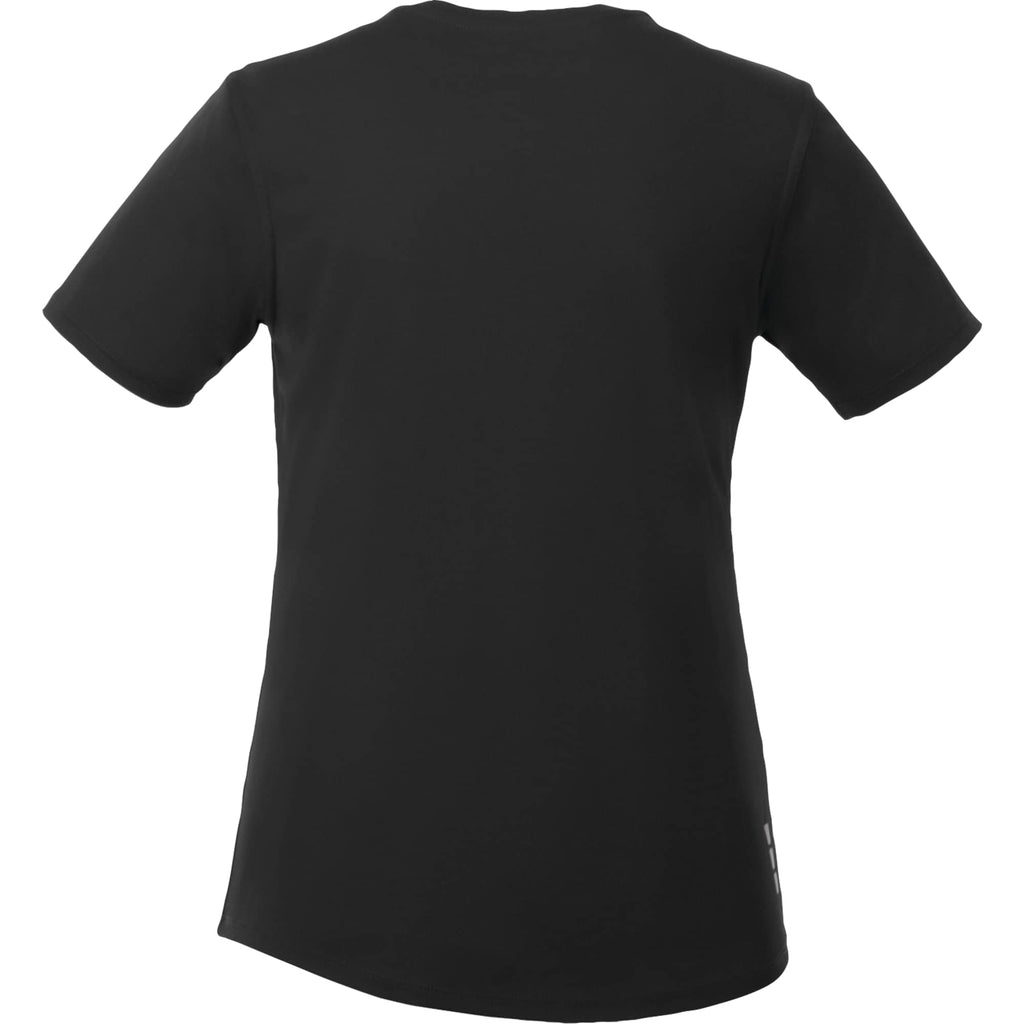 Omi Performance Tech Tee for Women Transfer - Black - Back Flat