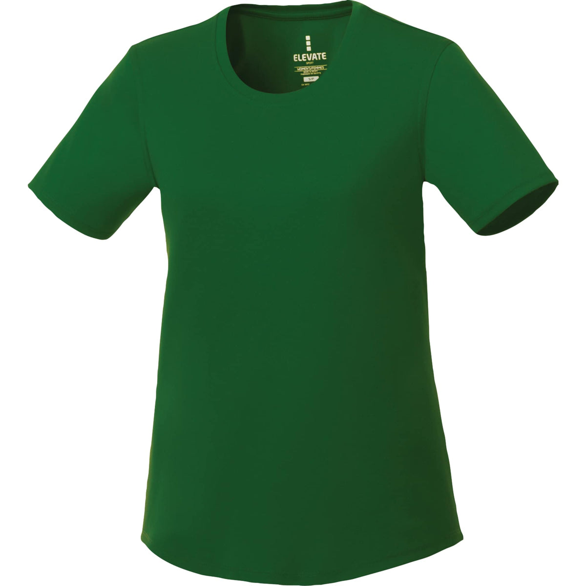 Omi Performance Tech Tee for Women Transfer - Forest Green - Front Flat