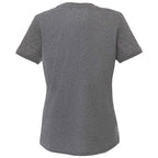Omi Performance Tech Tee for Women Transfer - Heather Charcoal - Back Flat