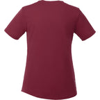 Omi Performance Tech Tee for Women Transfer - Maroon - Back Flat