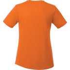 Omi Performance Tech Tee for Women Transfer - Orange - Back Flat