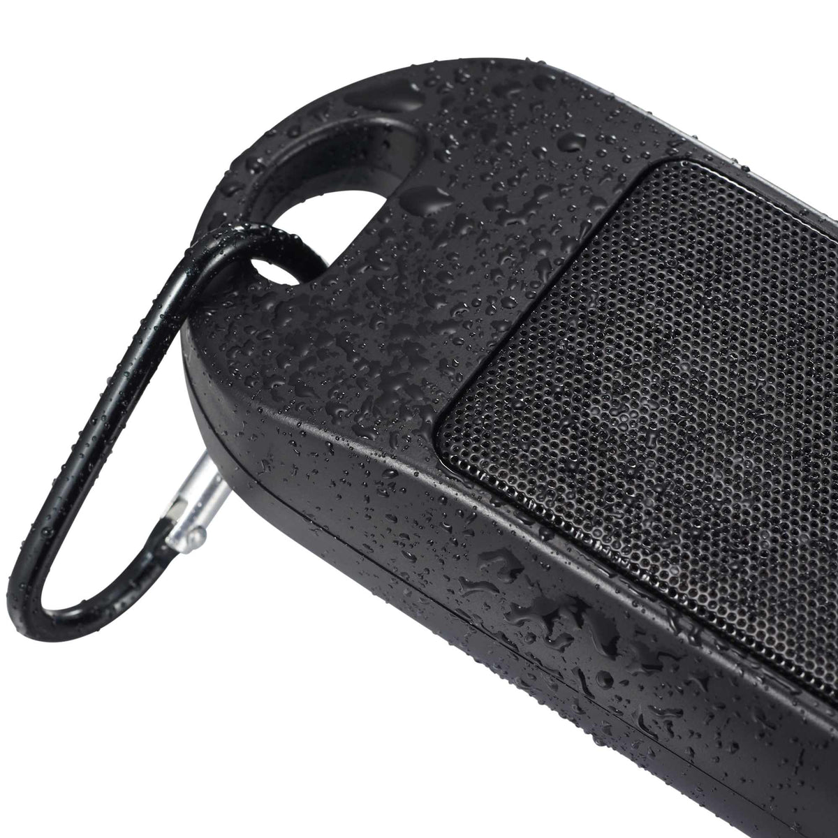 Omni Slim Outdoor Speaker with Carabiner - Black - Water