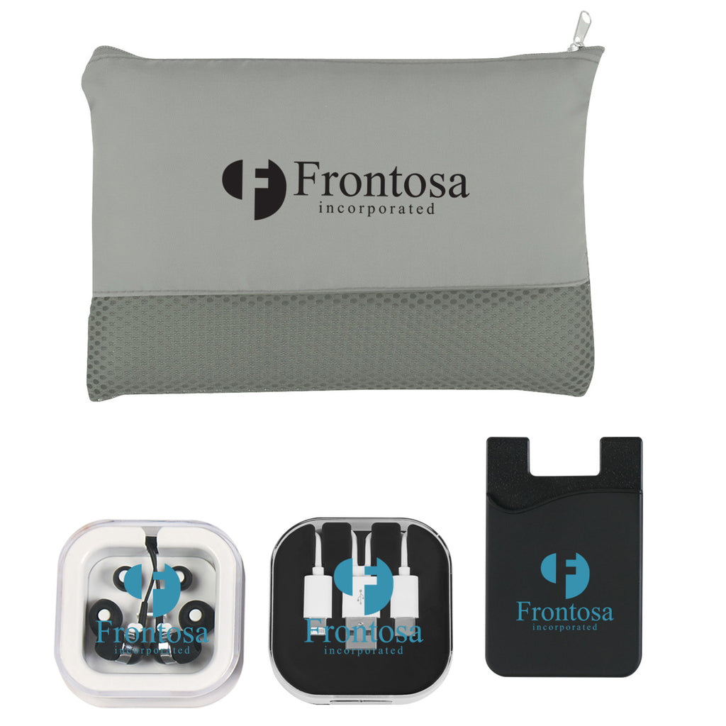 On-the-Go Tech Essentials Kit Full Color - Silk Screen