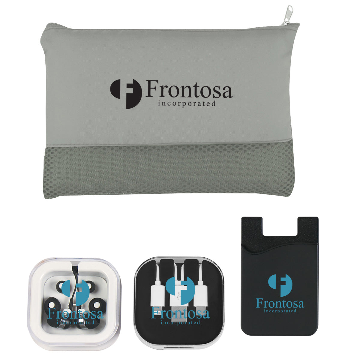 On-the-Go Tech Essentials Kit Full Color - Silk Screen