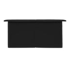 On the Rocks Tray for Ice Cubes - Black - Front