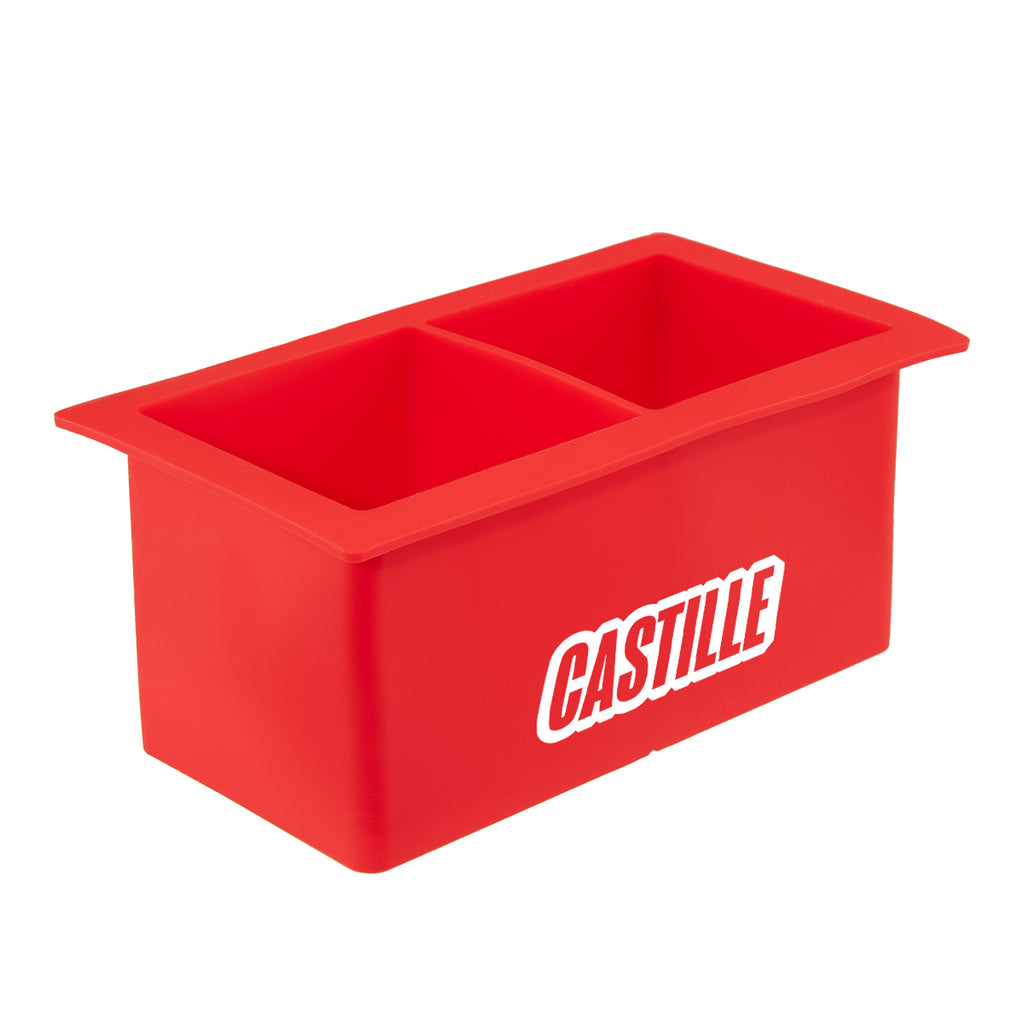 On the Rocks Tray for Ice Cubes - Red - Pad Print