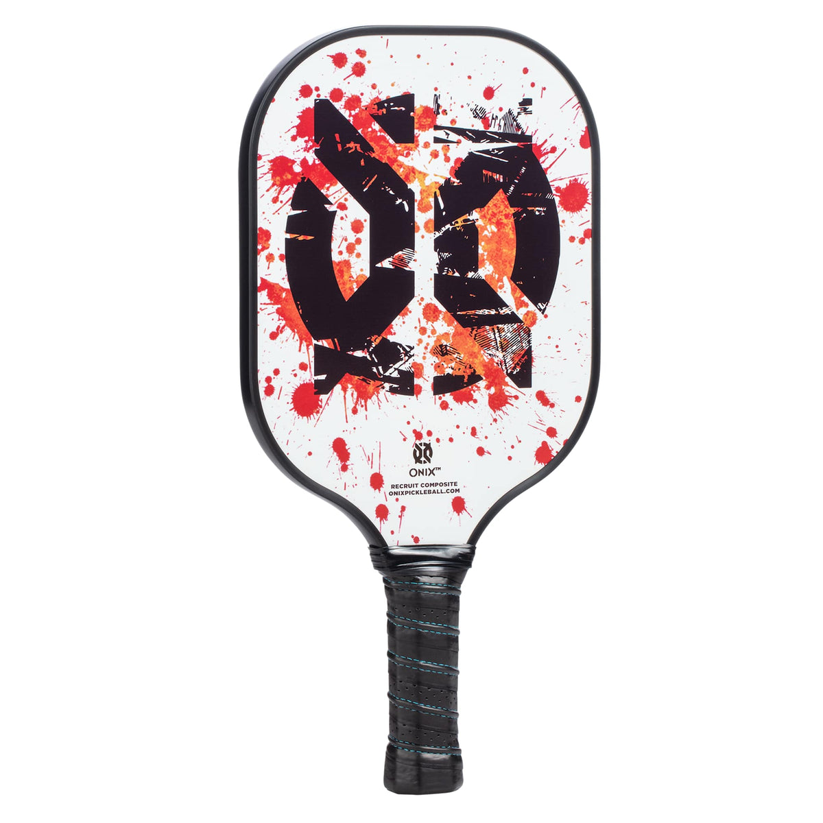 Onix Recruit Composite Pickleball Set with Four Balls - White - Front Paddle 3