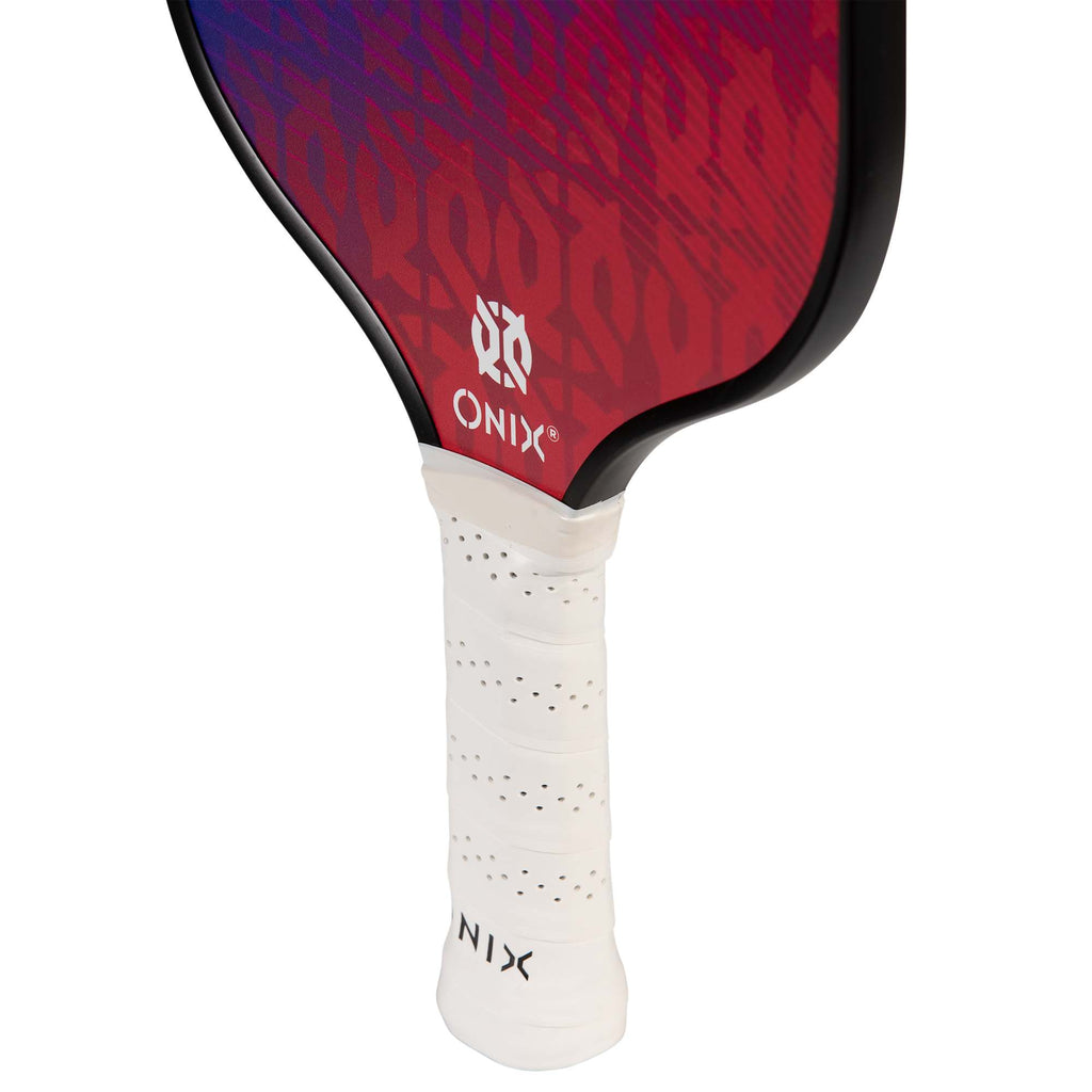 Onix V3 Oversized Pickleball Paddle - Royal - Left Angle Detail 2