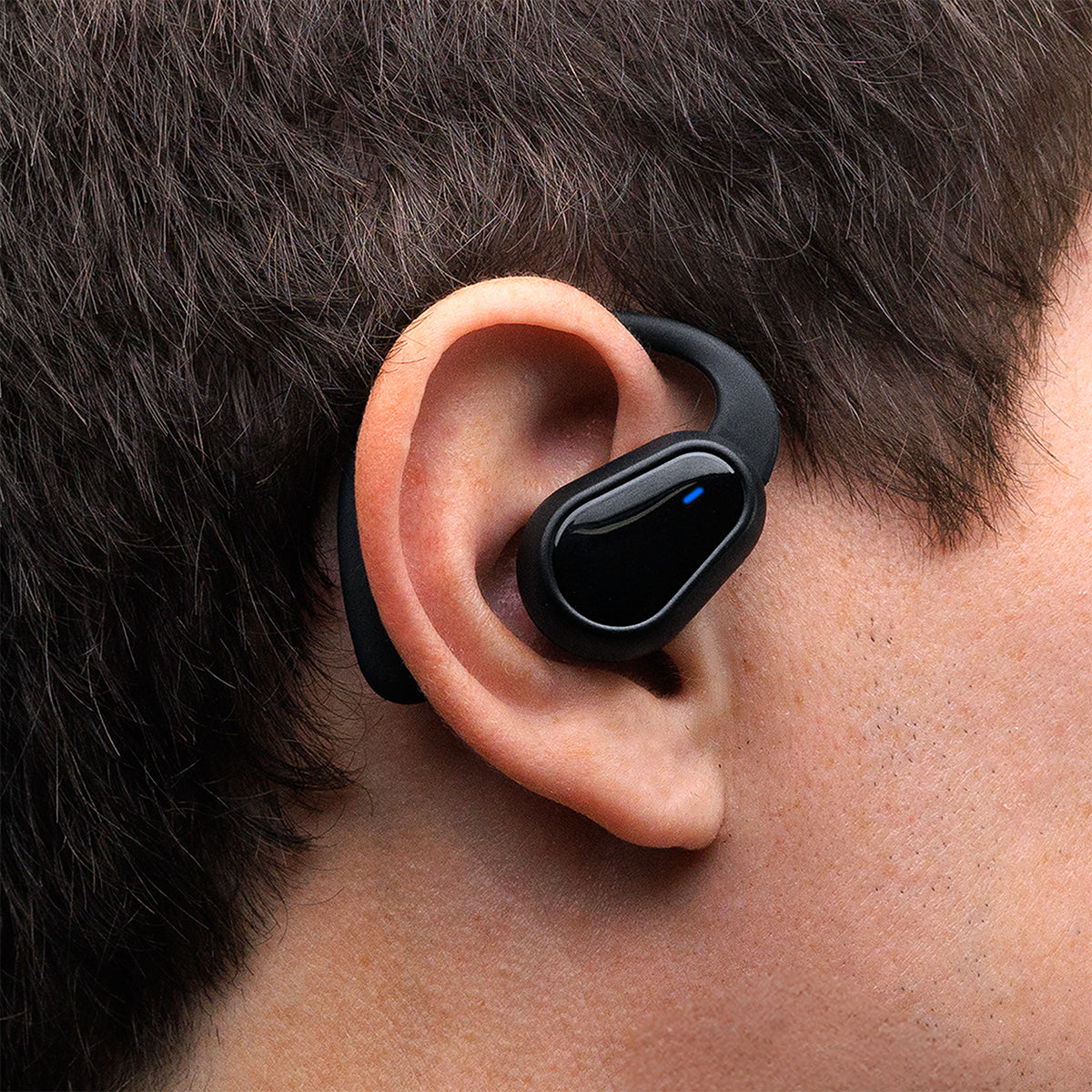 Open Ear Wireless Earbuds with Charging Case - Inuse