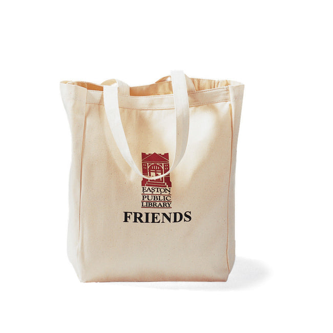 Open Top Cotton Canvas Tote, 9 oz