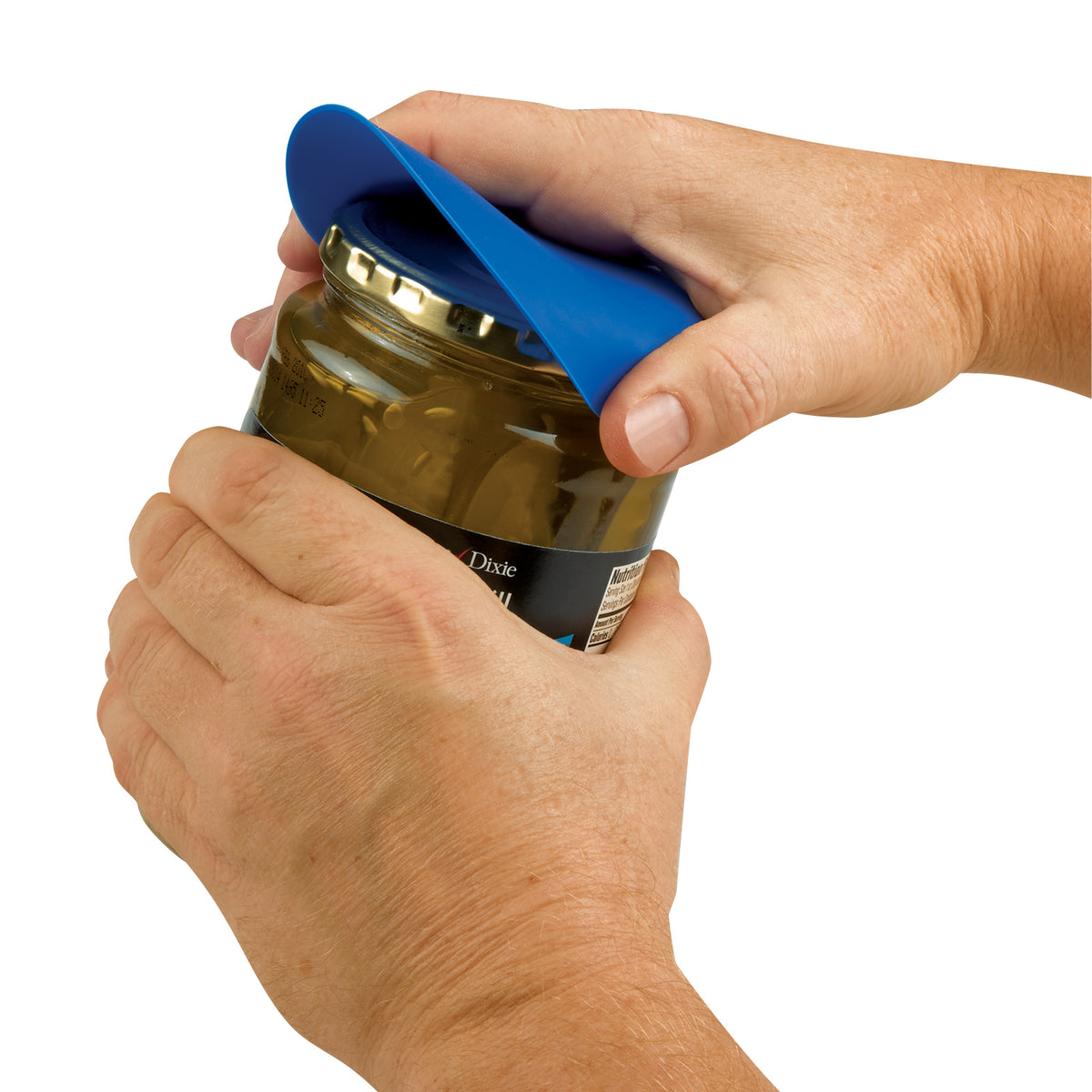 Opener for Jars - Royal Blue - Inuse_Blank