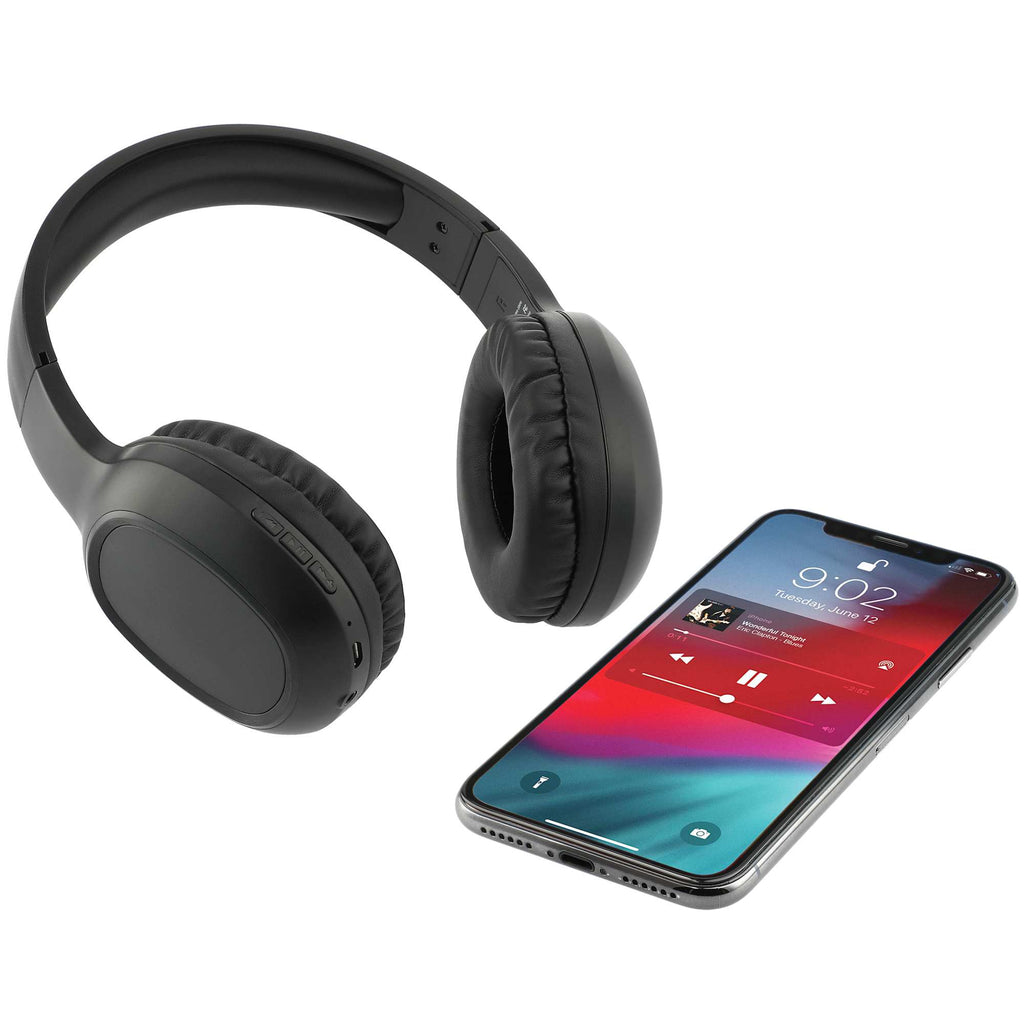 Oppo Wireless Headphones with Built-In Microphone - Black - Bluetooth Music 2