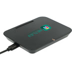 Optic Adjustable Wireless Charging Phone Stand - Black - Front 3