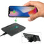 Optic Adjustable Wireless Charging Phone Stand - Black - Front