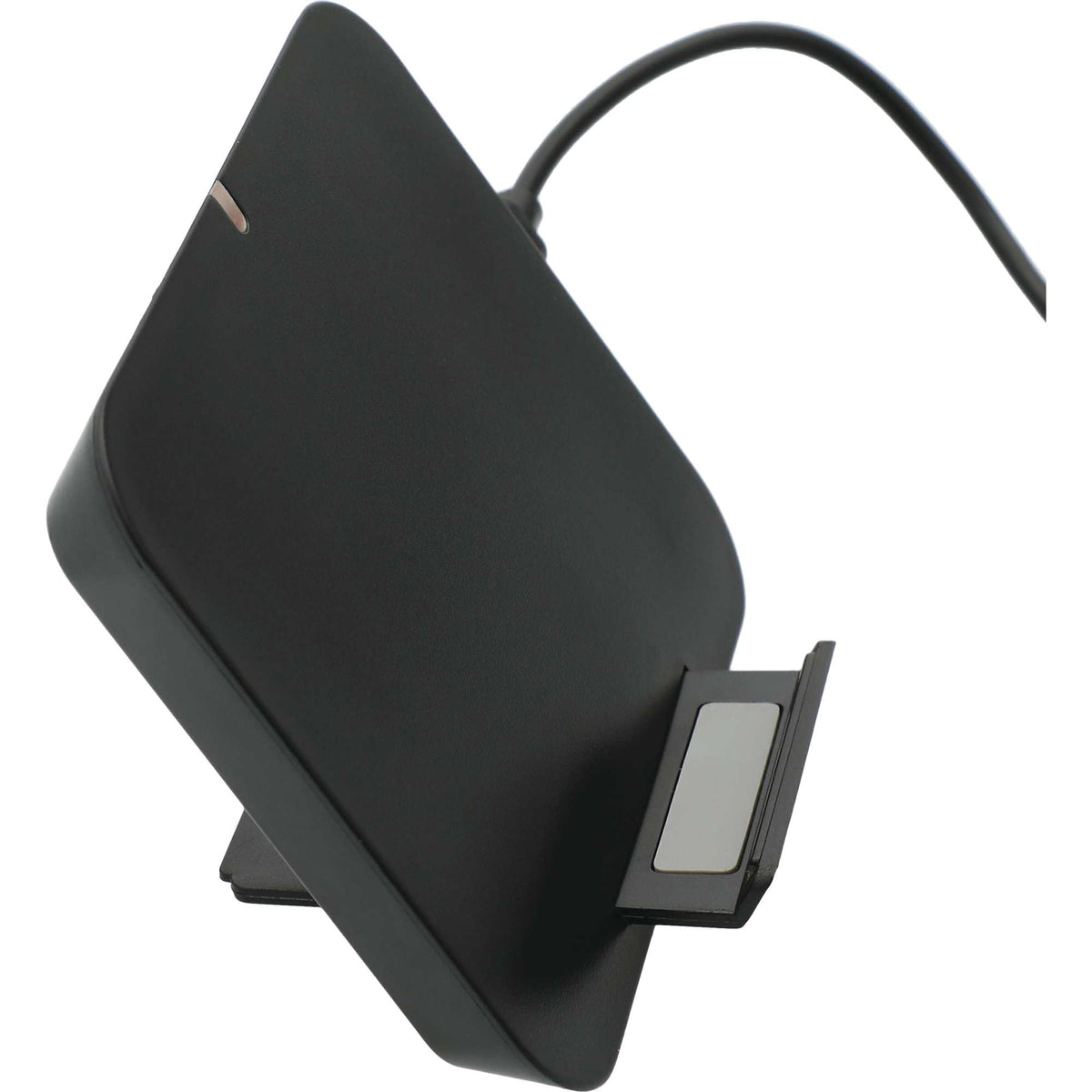 Optic Adjustable Wireless Charging Phone Stand - Black - Photo 2