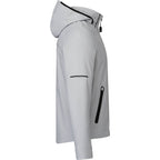 Oracle Waterproof Softshell Jacket with Camo Lining for Men Debossing - Silver - Right Side